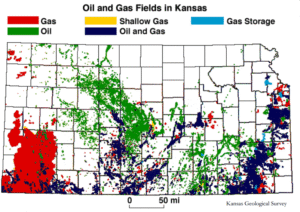 C and B Equipment Oil and Gas Fields in Kansas